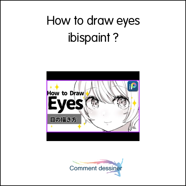 How to draw eyes ibispaint